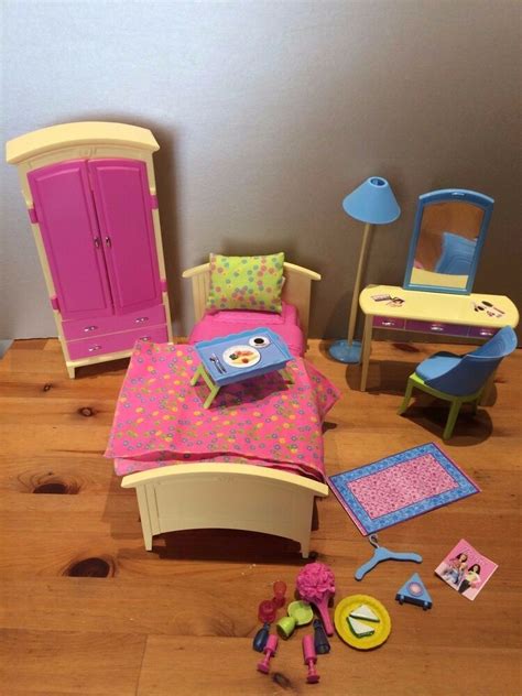 Croppin4sanity, purchased on january 4, 2021. barbie doll 2002 livin in style bedroom furniture set ...