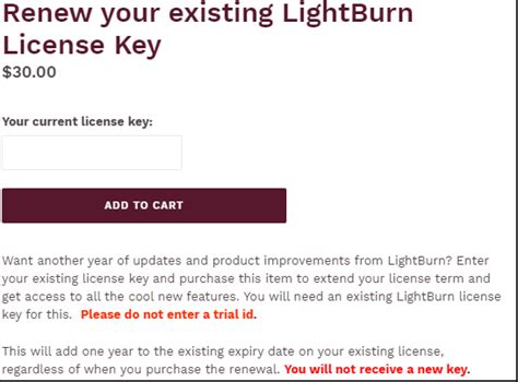Licence Activation Deactivation Lightburn Software Questions