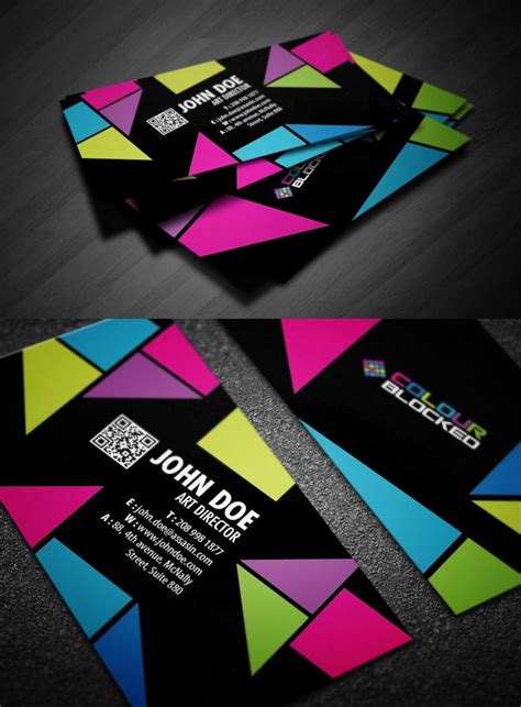 Realistic high resolution, easy to use mockup of business cards with smart objects are best way to present your creative business card design! Modern Business Cards Design | Design | Graphic Design ...