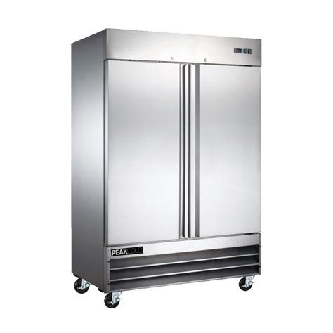 Perfect size for refrigerator, countertop, etc. 2-Door Stainless Steel Commercial Refrigerator - Free ...