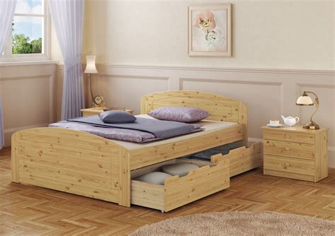 Gerade beim doppelbett ist eine stabile unterfederung wichtig, damit. Funktionsbett 160x200 Doppelbett Bettkasten Rollrost ...