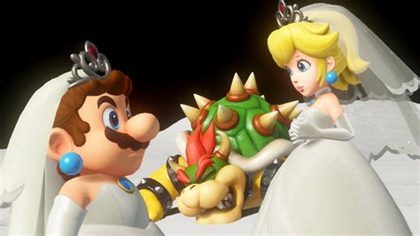 Check on top of the biggest hill, which is by the odyssey and will also not lead you to the power moon. Super Mario Odyssey - Final Boss with Wedding Dress Mario ...