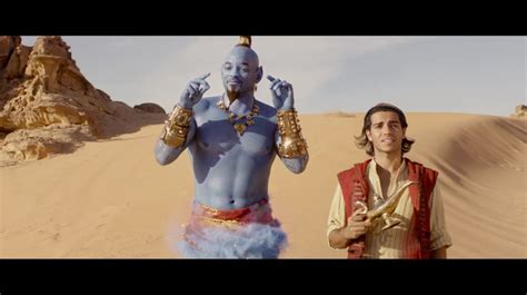 Aladdin Trailer Will Smith Is Not Blue Jafar Is Not Scary And 7