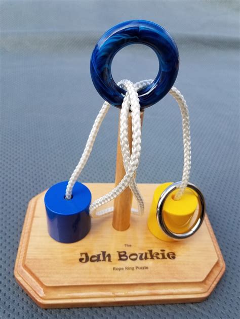 Jah Boukie Rope Ring Puzzle Also Known As The Famous Etsy
