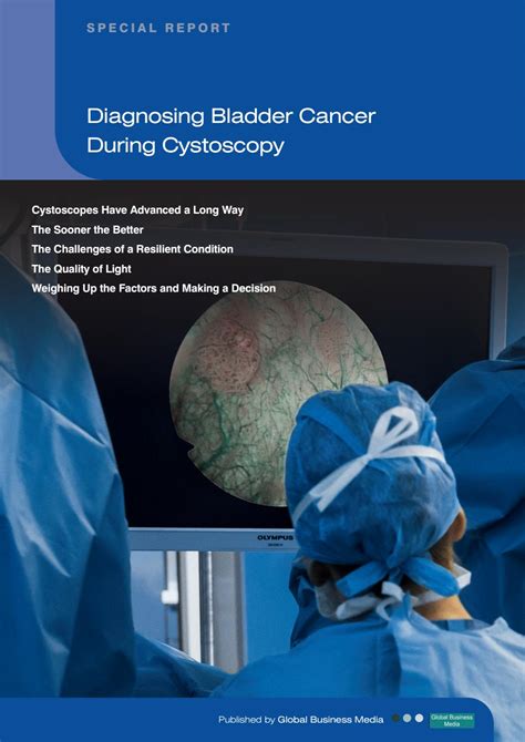 Intravesical evaluation using cystoscopy (female patient) / evaluation of bladder tumor. Hospital Reports Europe - Diagnosing Bladder Cancer During ...