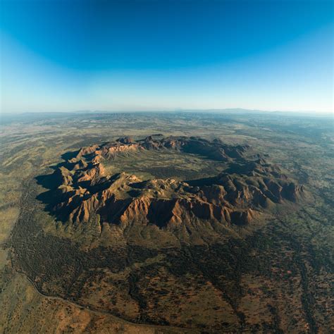 An Impact Crater In Australia Rpics
