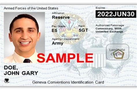 New Id Cards Being Issued For Military Family Members Retirees Article The United States Army