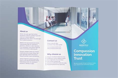 Medical Clinic Print Pack Medical Brochure Trifold Brochure