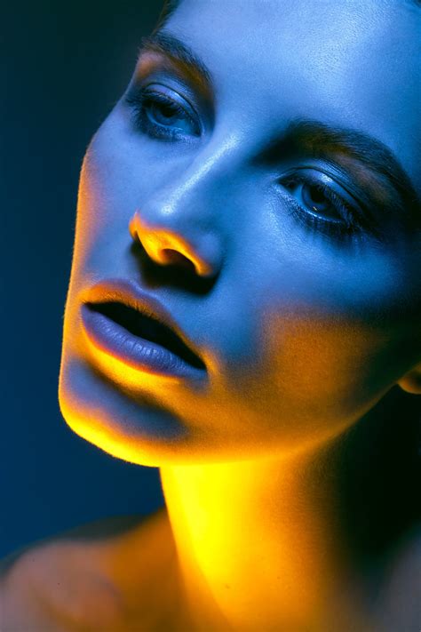 Neon Photography Portrait Lighting Colour Gel Photography