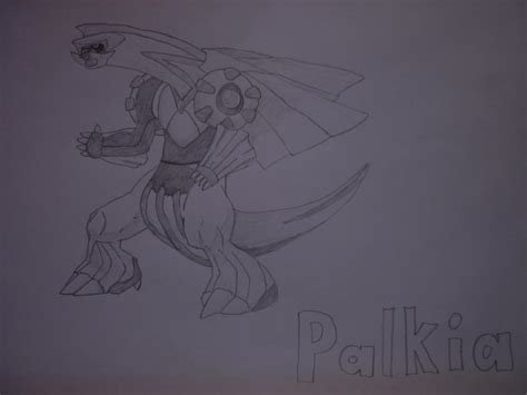 Palkia Sketch By Trekobius On Deviantart