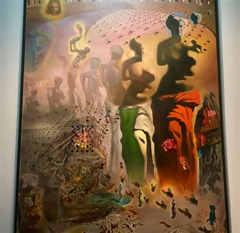 Salvador Dali Painting At The Salvador Dali Museum In Florida Contact