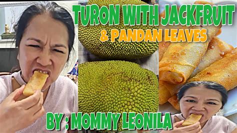 Special Turon With Jackfruit Fresh From The Tree By Mommy Leonila Youtube