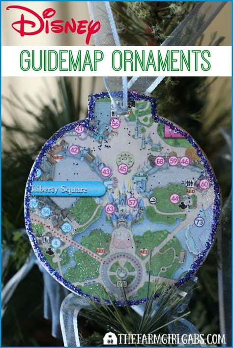 Disney Guidemap Ornaments The Farm Girl Gabs