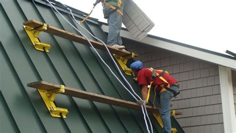 Metal Plus Roof Brackets Improve Rooftop Safety Productivity