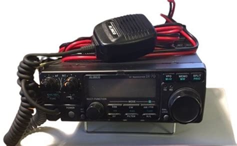 Used Alinco Dx 70 Hf 6m 100 W All Mode Transceiver W Edx 2