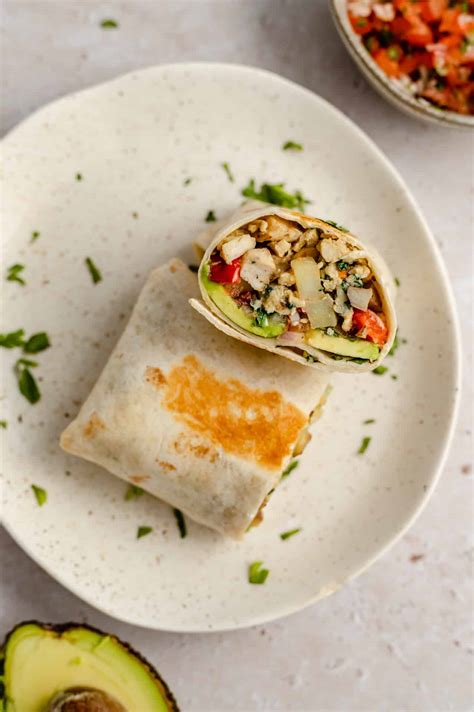 Healthy Breakfast Burrito Recipe Make Ahead Option Kims Cravings