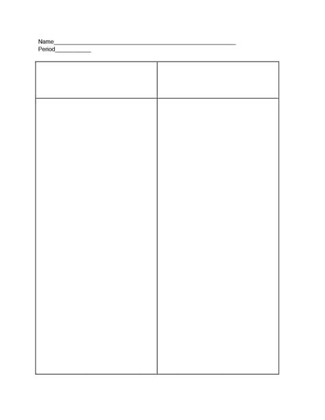 30 Printable T Chart Templates And Examples Template Archive