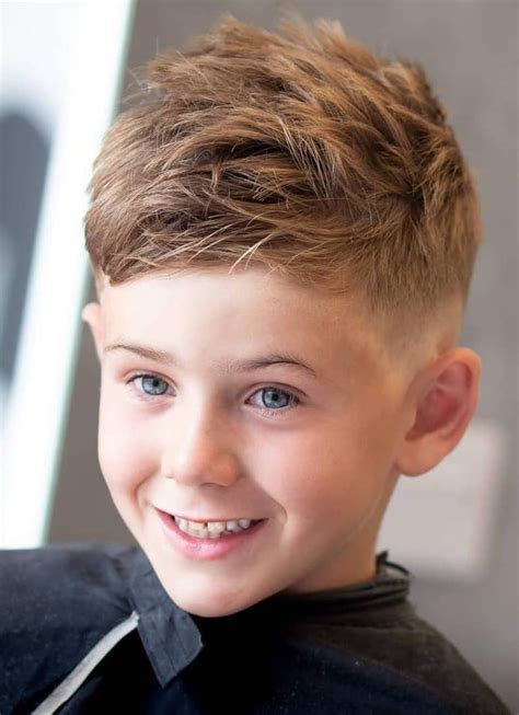 10 Year Old Boy Haircuts 2021 A Quiff Style Is Basically A Mix Of Two
