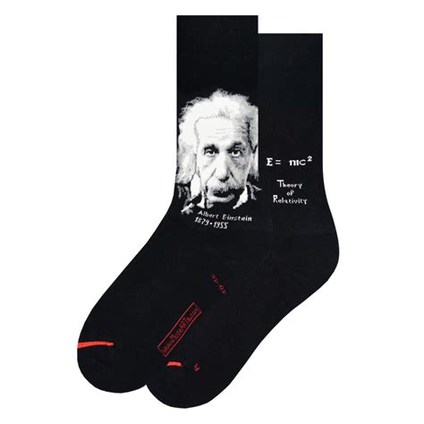 Les Artistiques Science And Histoire Chaussettes Albert Einstein