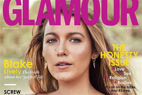 Blake Lively Glamour September 2017 Cover Star Glamour Uk