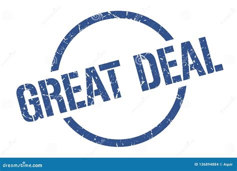Great Deal Stamp Stock Vector Illustration Of Textured 136894884