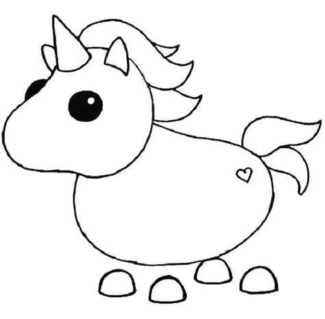 Https://tommynaija.com/coloring Page/adopt Me Coloring Pages Unicorn