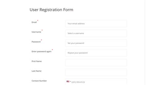 How To Create A User Registration Form On Wordpress