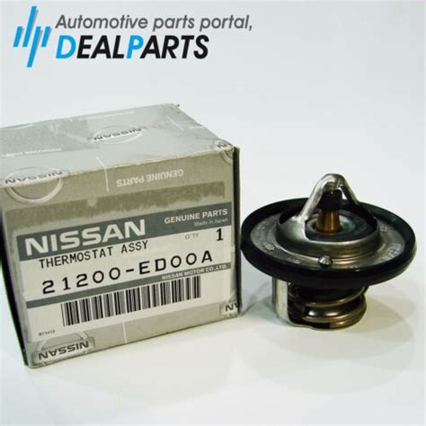 genuine nissan охлаждающей жидкости термостат 21200 ed00a для 09 14 cube juke versa ebay