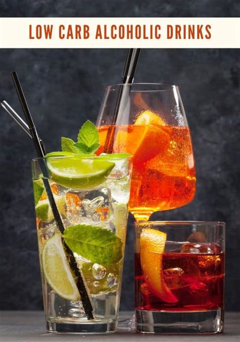 15 Low Carb Alcoholic Drinks Dear Mica