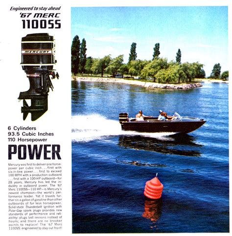 1967 Mercury Outboard Brochure Page 4 Endless Boating Forums