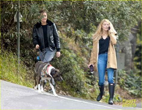 Amber Heard And Girlfriend Bianca Butti Step Out To Walk The Dog Photo