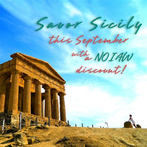 Savor Sicily This September With Experience Sicily National