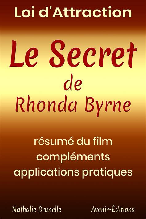 Ebook Loi Dattraction Le Secret De Rhonda Byrne Résumé Du Film