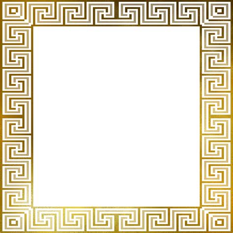Gold Versace Border