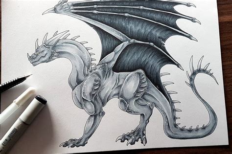 How To Draw A Dragon Fantastic Creatures From Mythical Worlds 2023