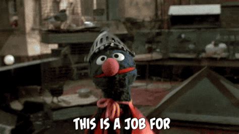 Super Grover GIFs Find Share On GIPHY