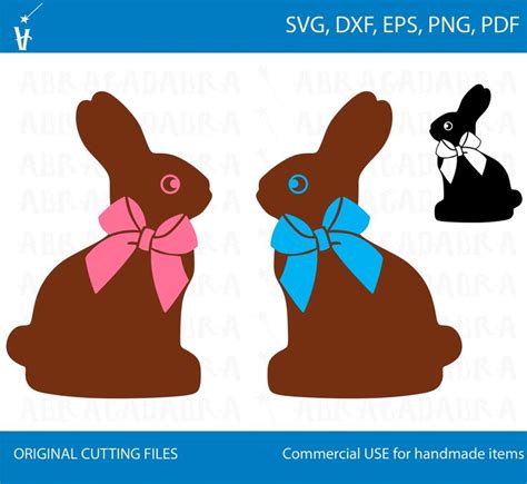 Chocolate bunny svg Easter bunny svg Easter svg Bunny | Etsy in 2021