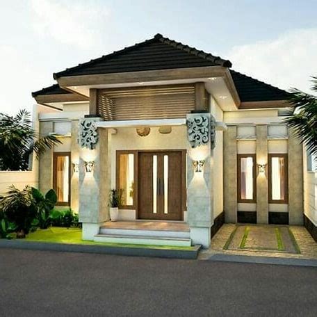 Contoh desain rumah minimalis d. Model Rumah Cantik Sederhana Di Lingkungan Daerah Jakarta ...