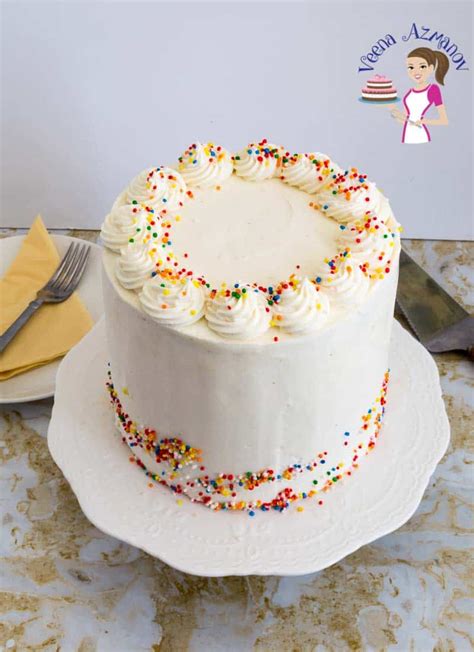 Not too sweet, super easy to make anyone add 1/2 tsp. Vanilla Birthday Cake Recipe - Cake Decorating Tutorials