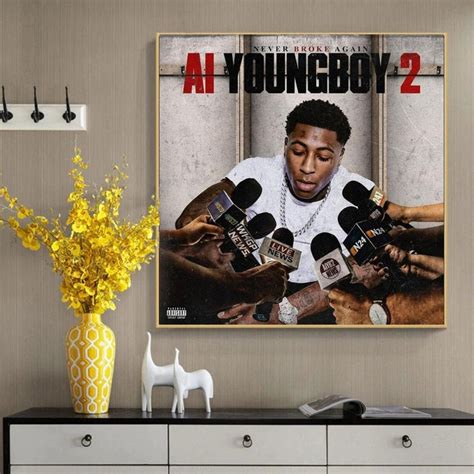 Ai Youngboy 2 Youngboy Nie Wieder Brach Musik Album Cover Etsy