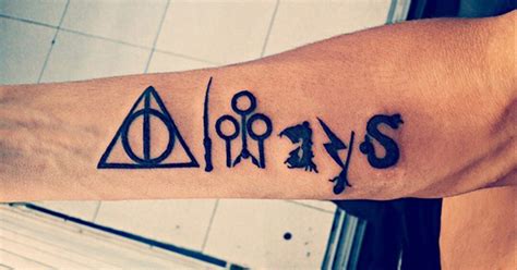 21 Harry Potter Quote Tattoos Every Hogwarts Fan Needs On Their