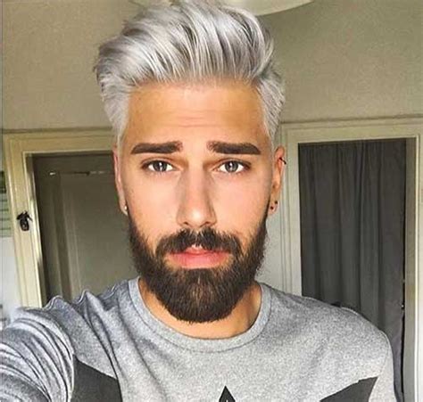 Grey Hair Color On Coolest Guys On Planet Mens