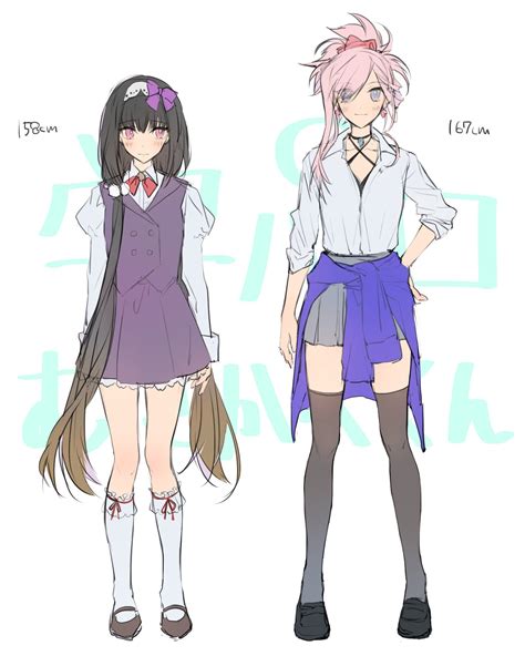 Anime Character Height Comparison Zerochan Has 1 643 Height Difference