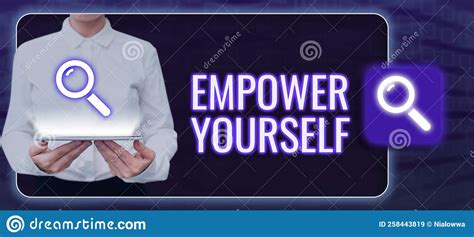 Inspiration Showing Sign Empower Yourself Business Overview Giving You