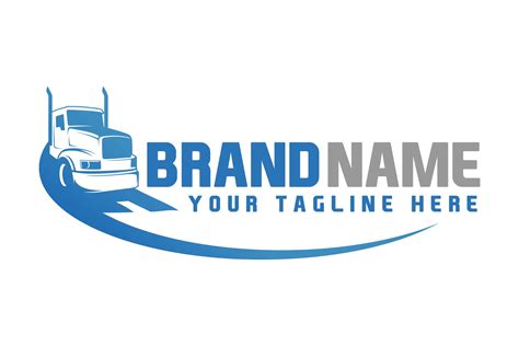 Trucking Logo Branding And Logo Templates ~ Creative Market