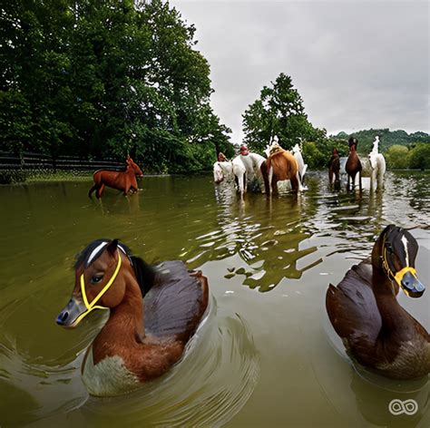 Would You Rather Fight A Horse Sized Duck Or 100 Duck Sized Horses R