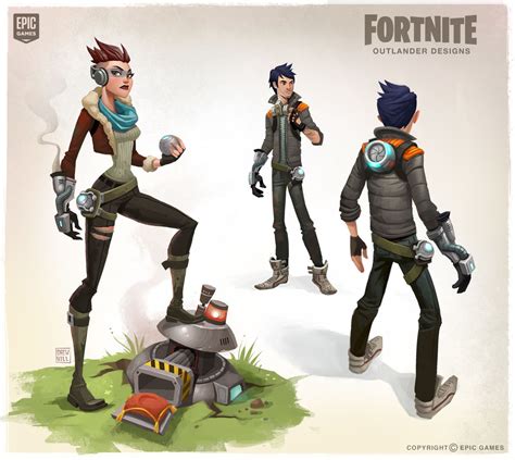 the art of fortnite game character design character development character design inspiration