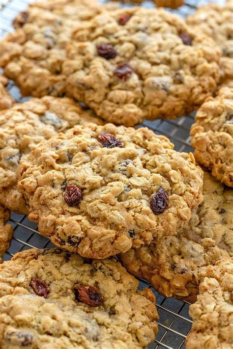 Oatmeal Raisin Cookies Recipe Cookie Recipes Oatmeal Raisin