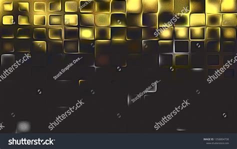 Cool Gold Shiny Metal Texture Background Stock Illustration 1358804738
