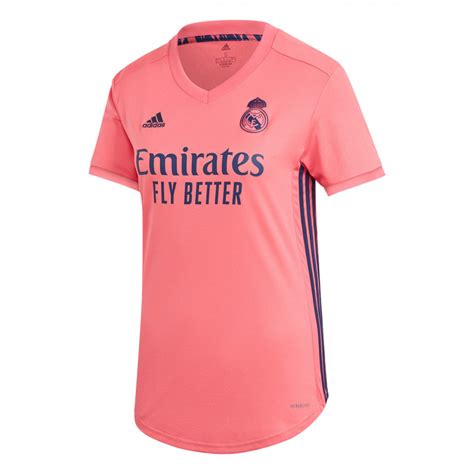 Camiseta adidas Real Madrid Segunda Equipación 2020-2021 Mujer Spring